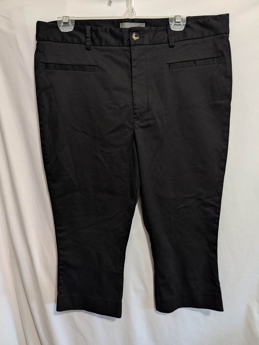 Anthropologie Black Capri Dress Pants